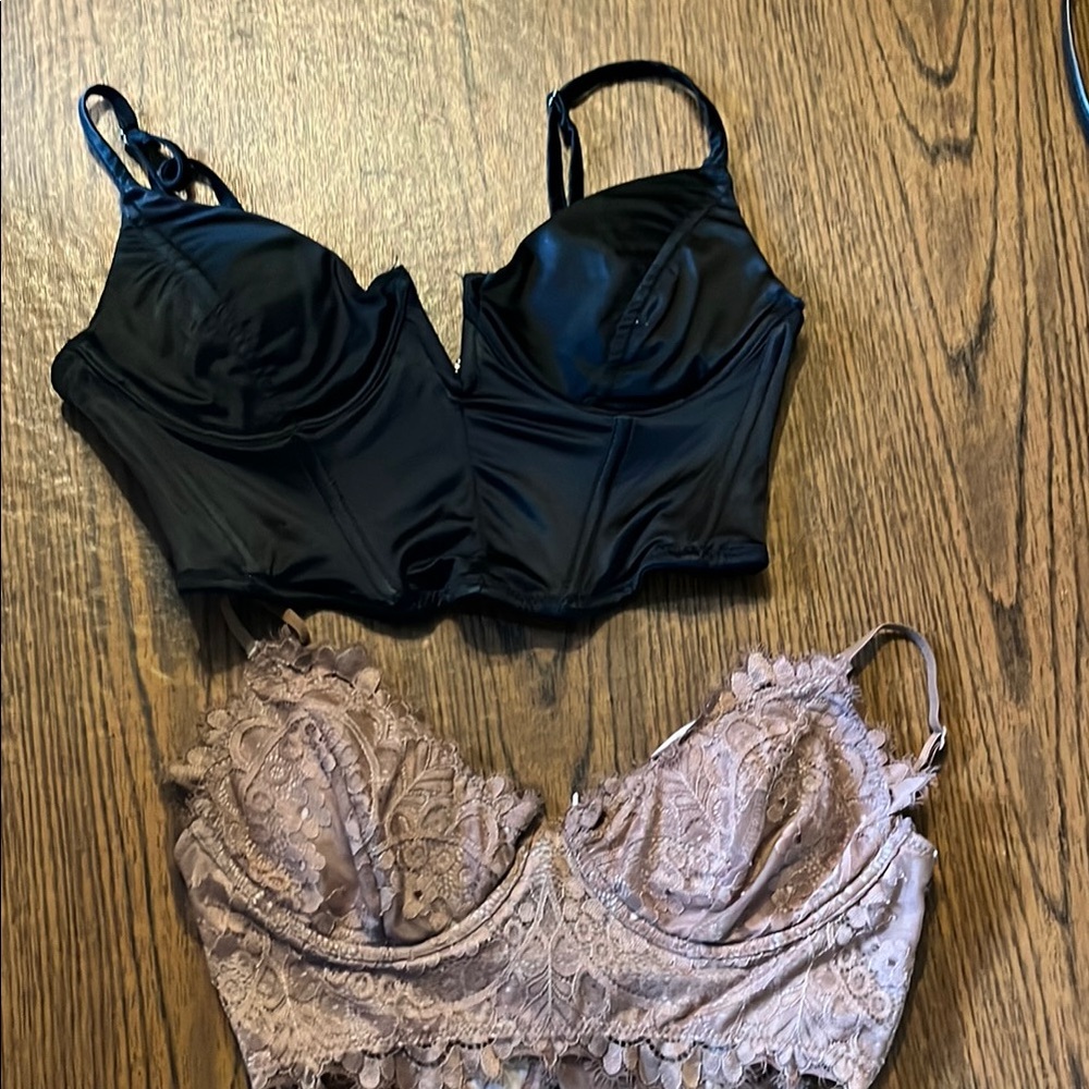2 crop “bra-tops” from Garage